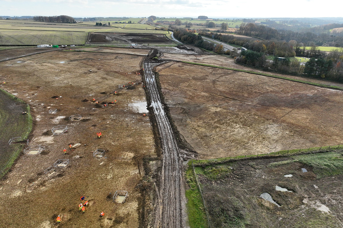 Cotswold Archaeology📷Раскопки на месте «станции техобслуживания» времен Древнего Рима
