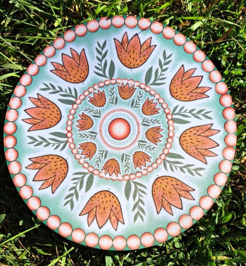 Коврик от творческой мастерской «Северная сказка». Фото: сделановякутии.рф