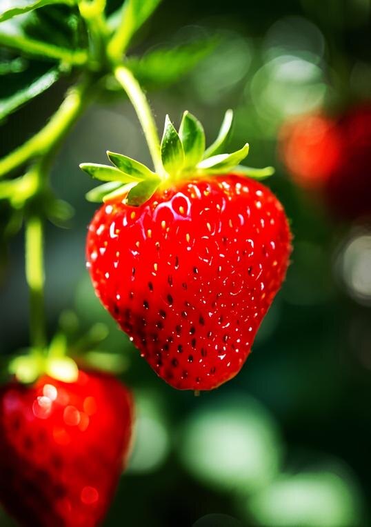 Какая же сладкая ягода, особенно с чужой грядки!