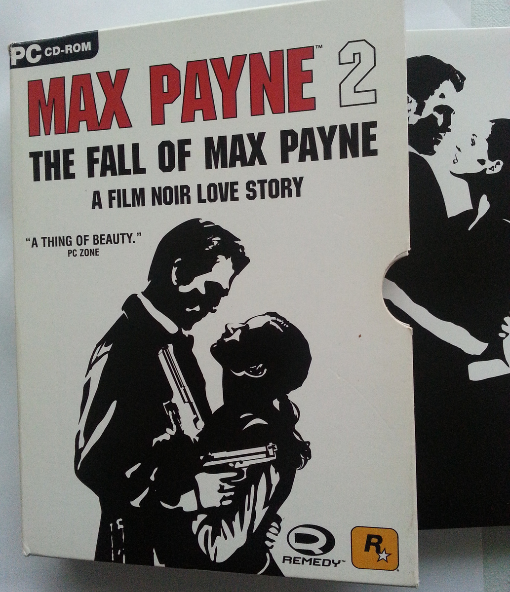 Обложка игры Max Payne от 1С