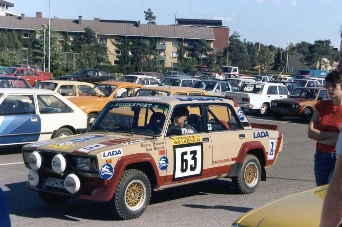 Раллийная ВАЗ - 2105 
