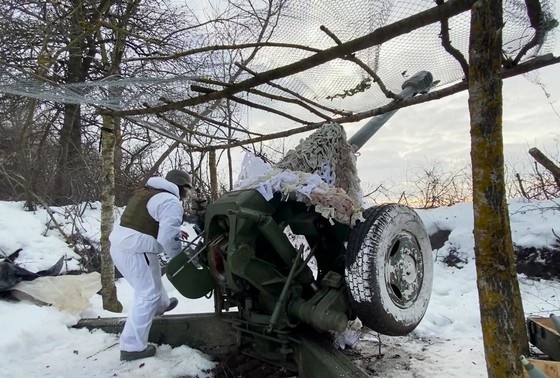    Военнослужащий ВС РФ в зоне СВО