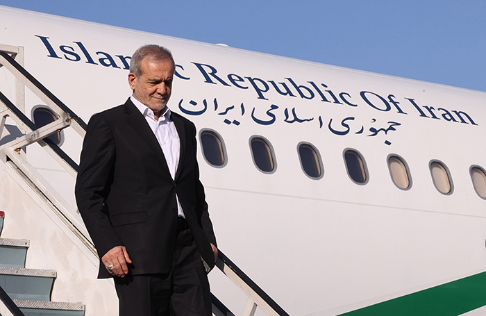    Президент Ирана Масуд Пезешкиан.Zuma/ТАСС