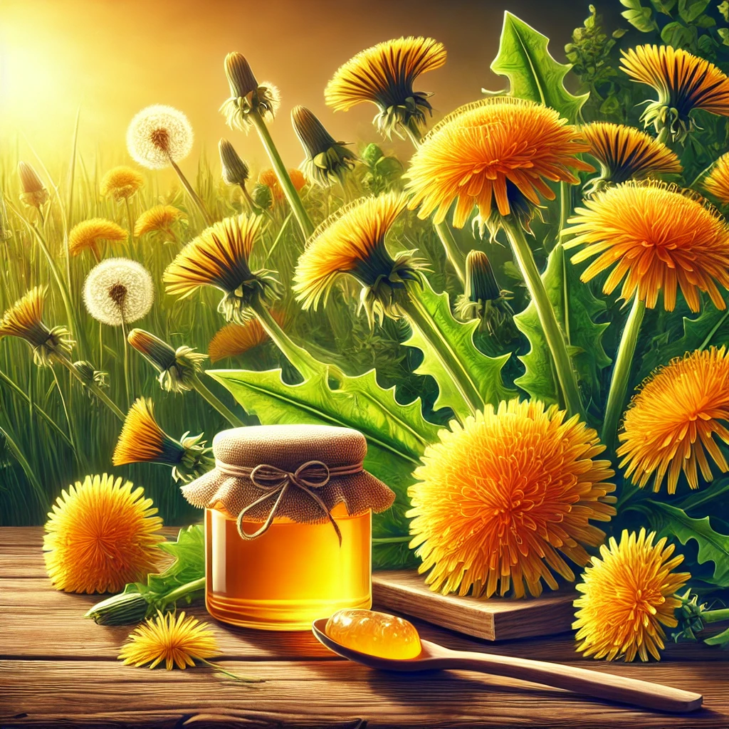 Красота и полезные свойства одуванчика!