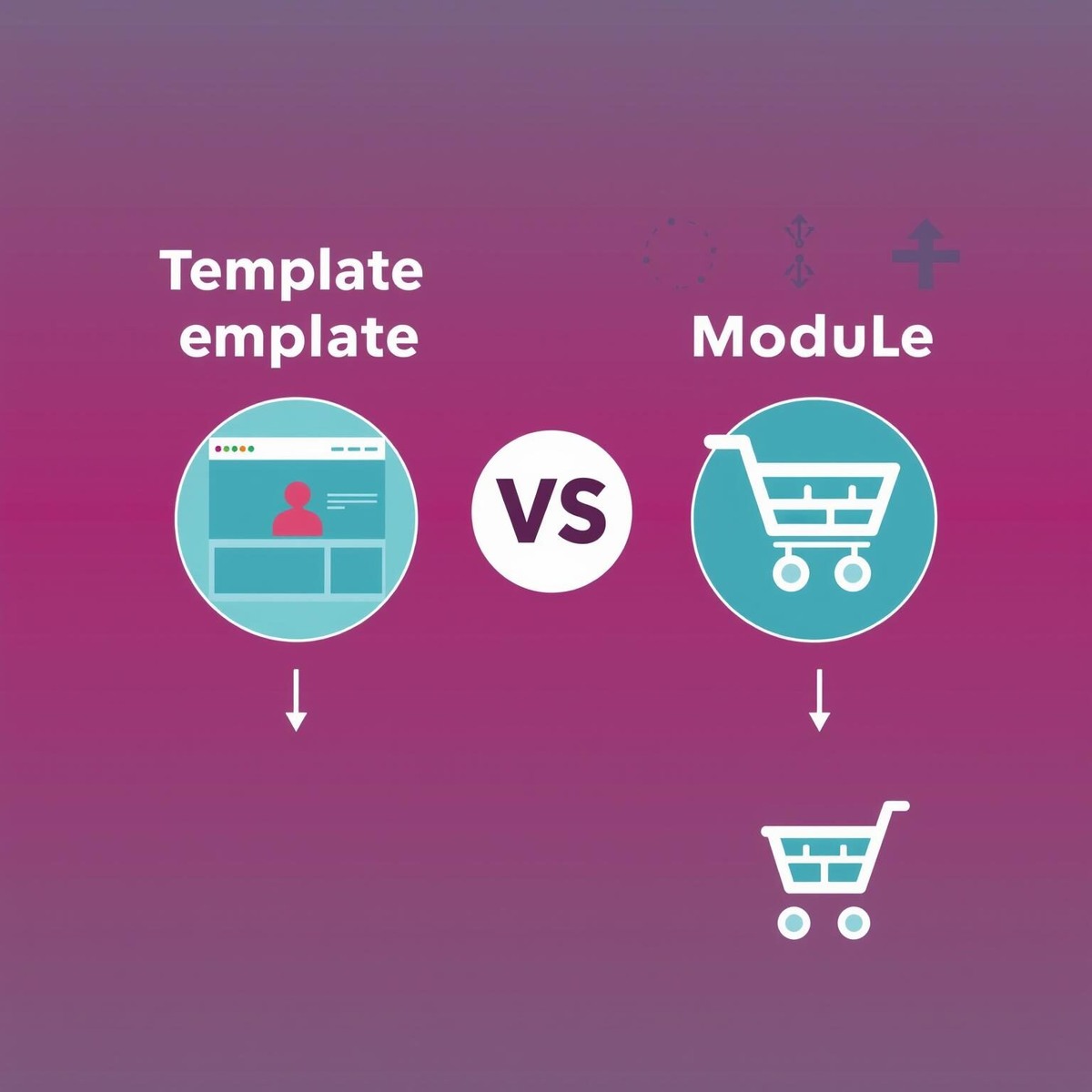    Разница между шаблоном и модулем Opencart