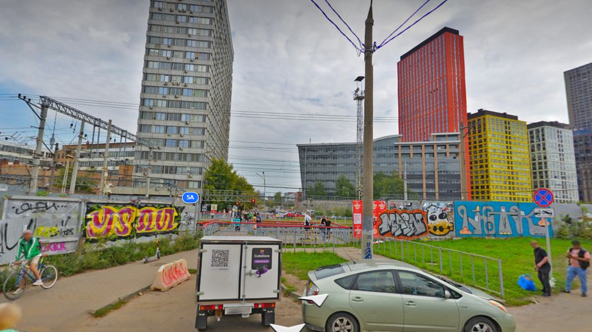 Тот самый переход. Стал более безопасным между прочим. 