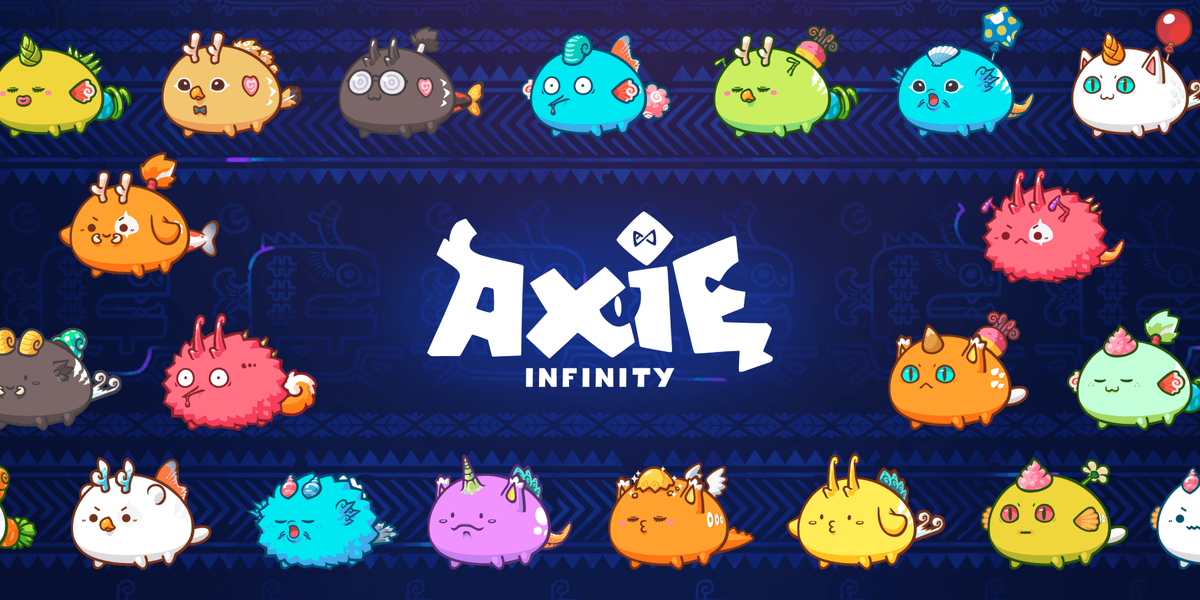 Axie-infinity - онлайн-видеоигра на основе токенов, разработанная студией Sky Mavis