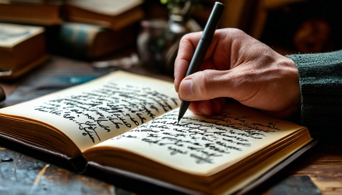 Hacer buena letra ("красиво писать"). 