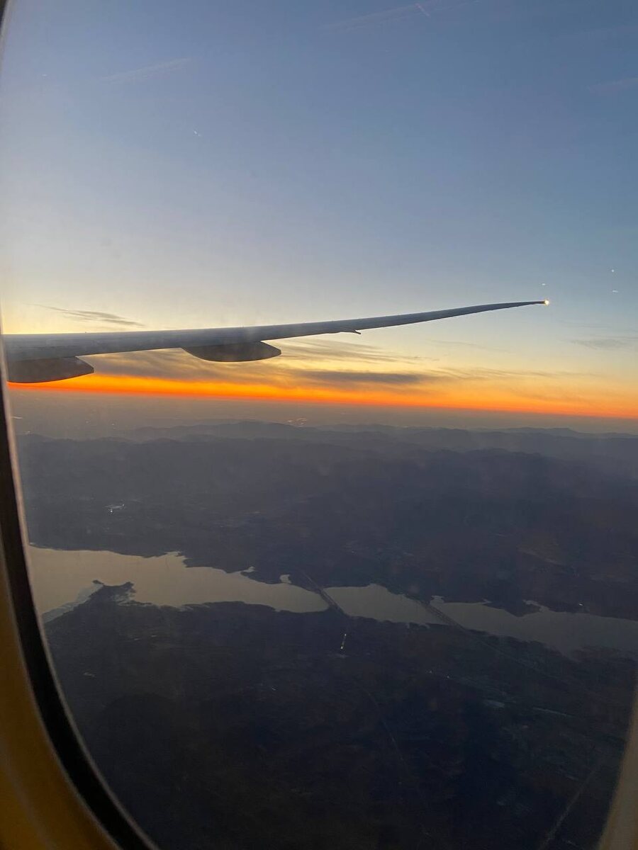 Где-то над Китаем