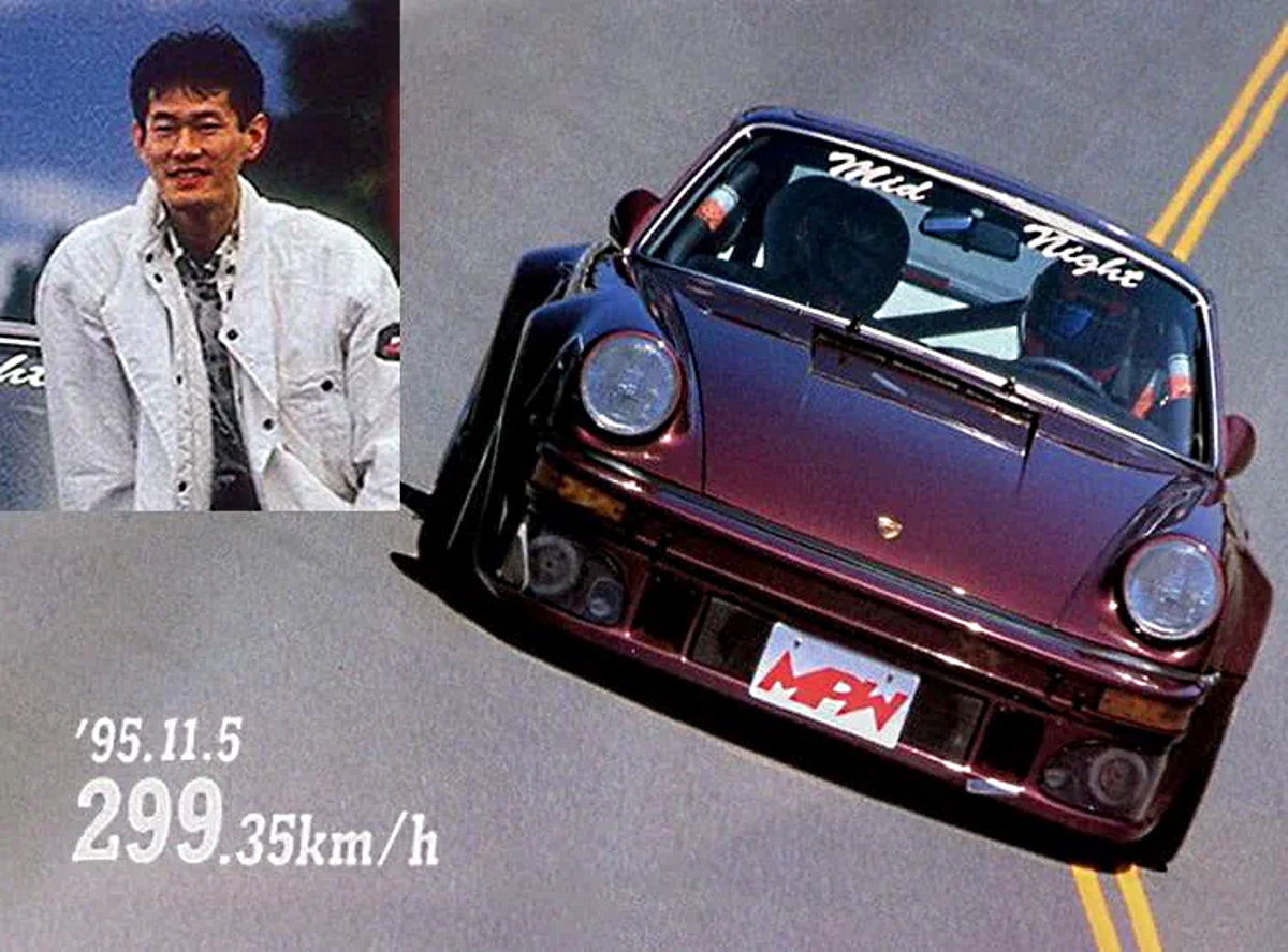 Эйчи Йошида и его Porsche