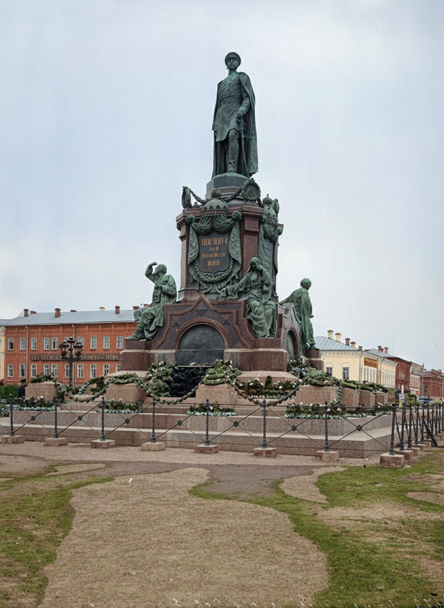 1903 - Ярославль - Памятник императору Александру II