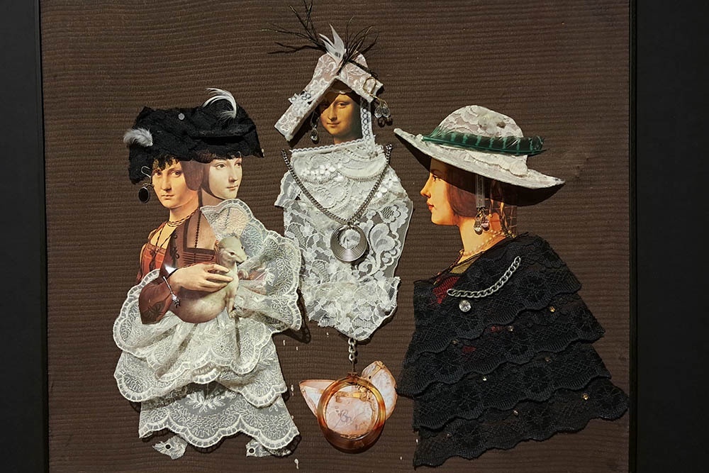    Сергей Параджанов. Вариация на тему Возрождения. 1983. Коллаж / Жанна Васильева