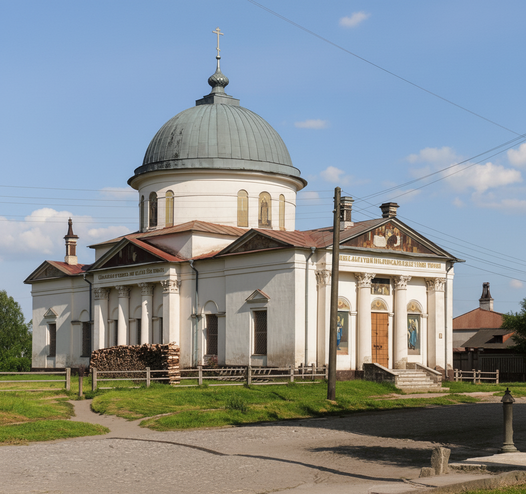 Ярославль в 1880-1915 годы - Петропавловская церковь (зимняя)