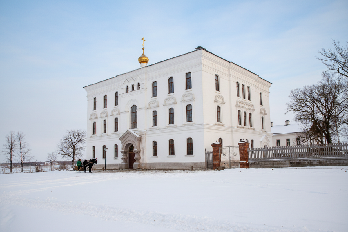 Ярославская глазная лечебница - Фасад здания лечебницы со стороны улицы