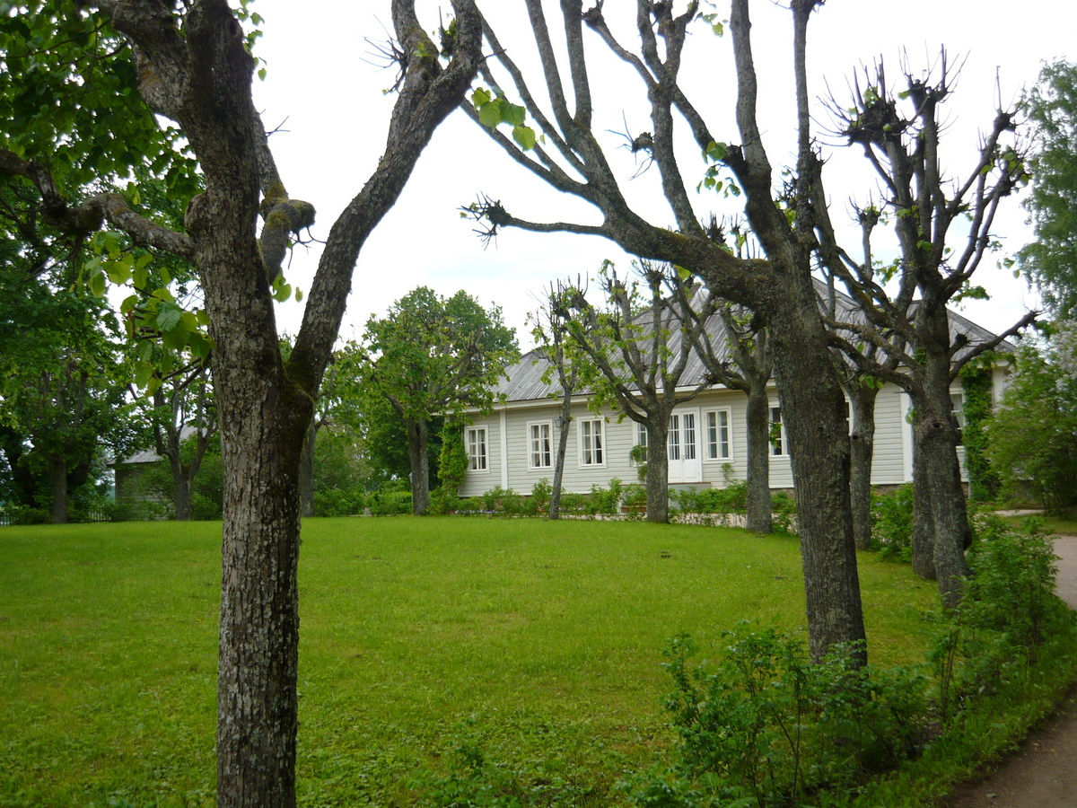 Усадьба Осипа Ганибалла, деда Пушкина в Михайловском. Фото автора