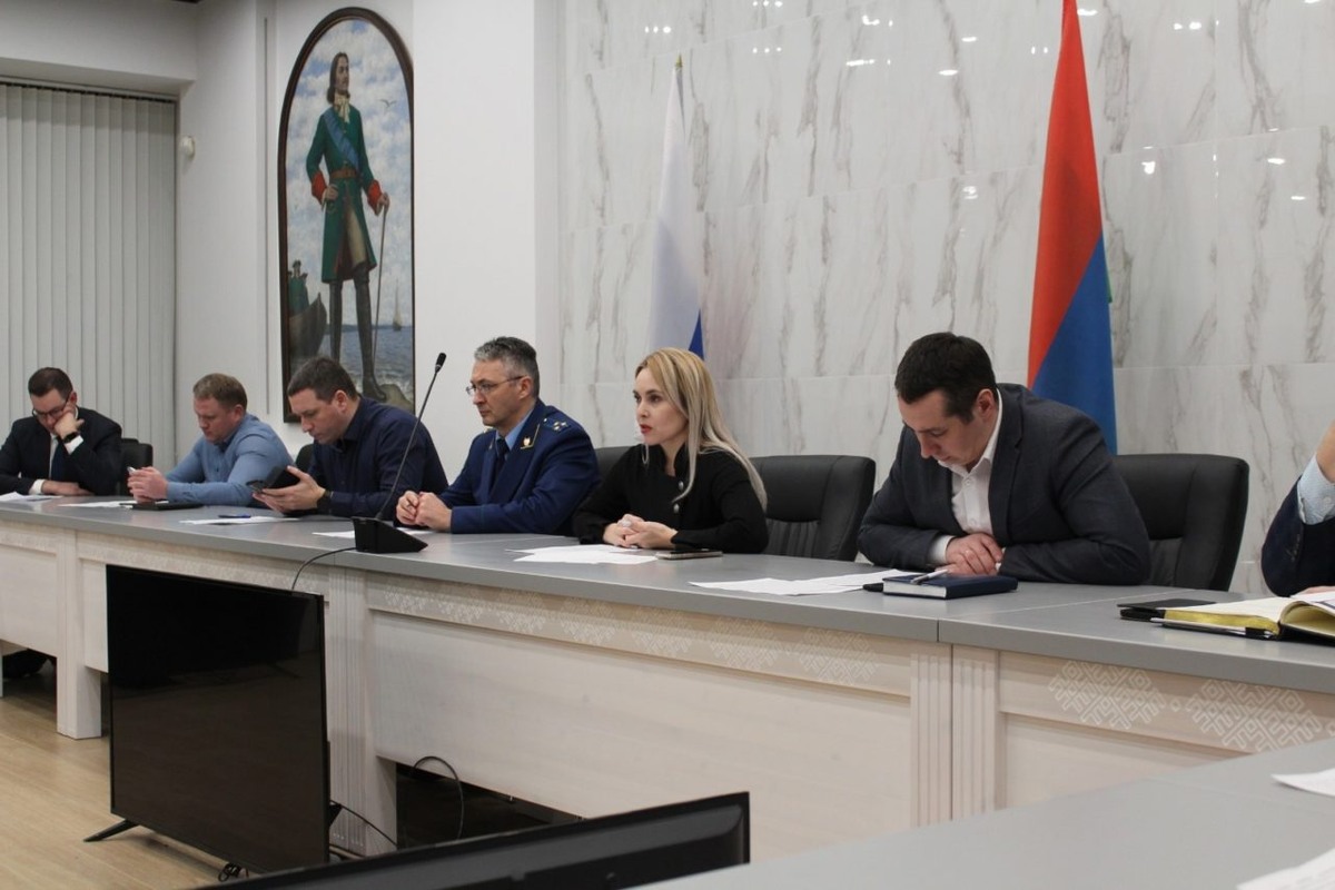   Совещание в Администрации Петрозаводска по уборке снега и льда. Фото: Инна Колыхматова / "ВК"