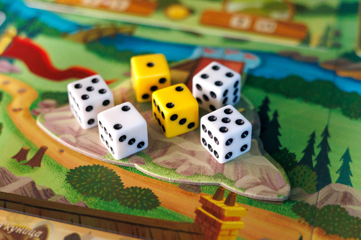 Настольная игра Уютная опушка / Creature Comforts - кубики