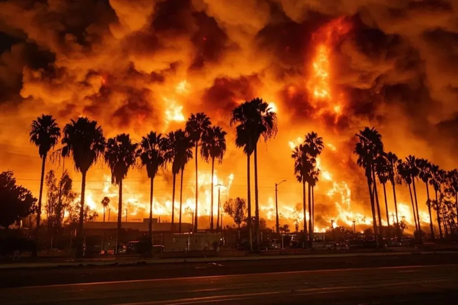 Калифорния в огне