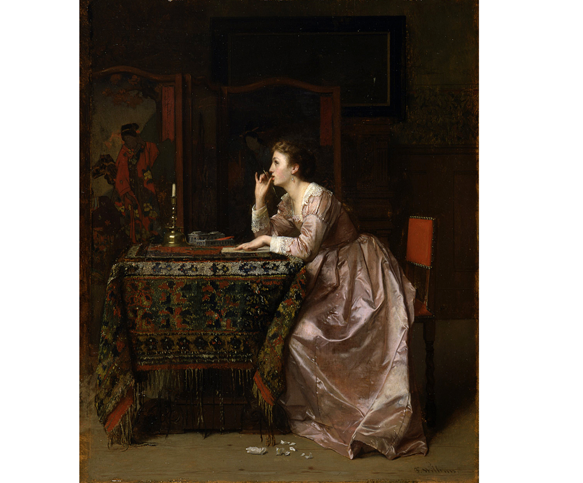 "Важный ответ", Уильям Уолтерс, 1870-е. (с) Из коллекции Художественного музея Уолтерса