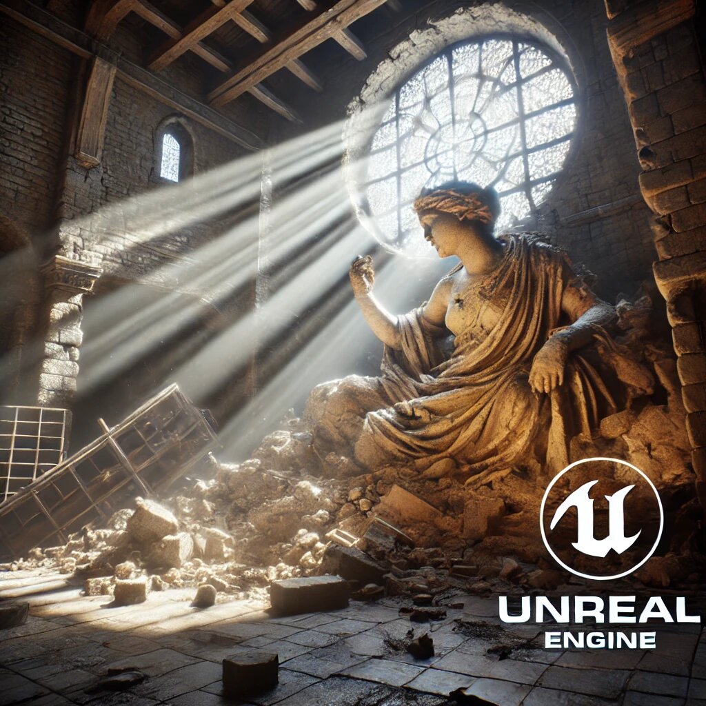 возможности Unreal Engine 5, включая динамическое освещение Lumen и рендеринг геометрии Nanite