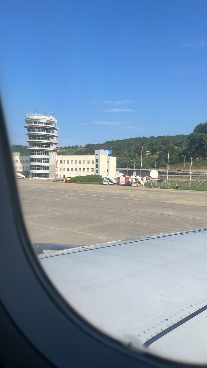 Аэропорт в Сочи из Самолета