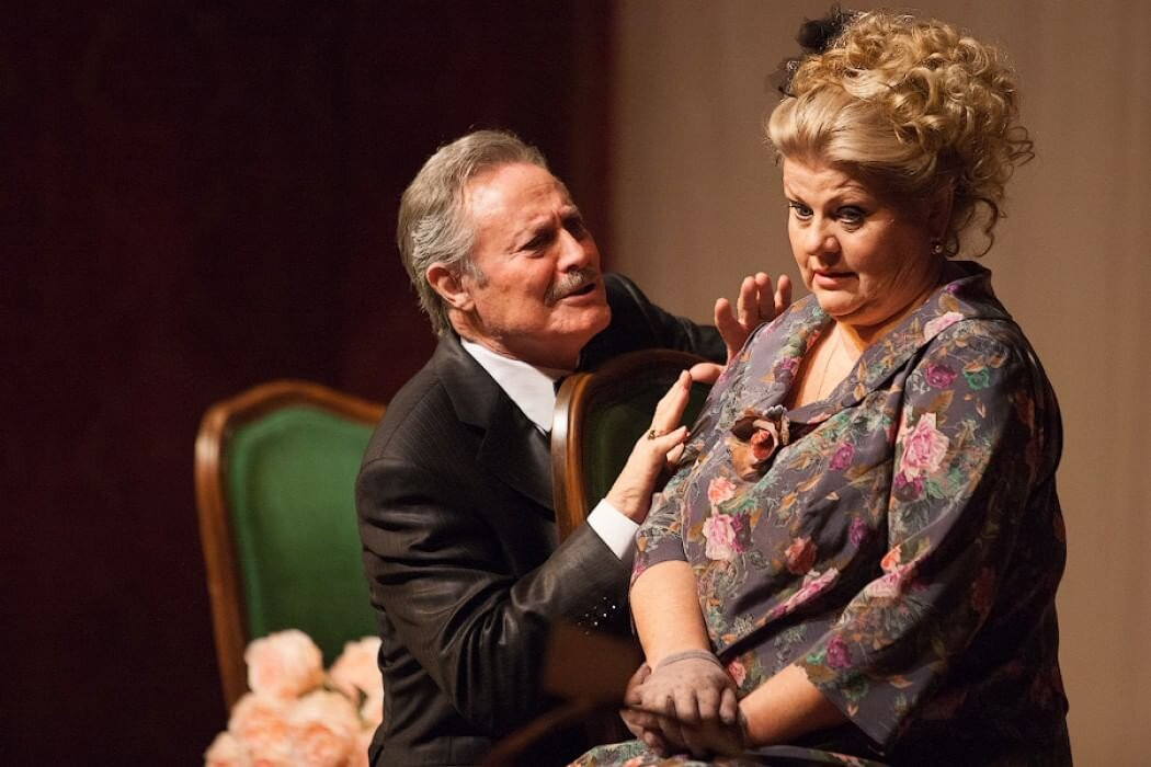 Юрий Соломин и Ирина Муравьёва, спектакль "Филумена Мартурано"