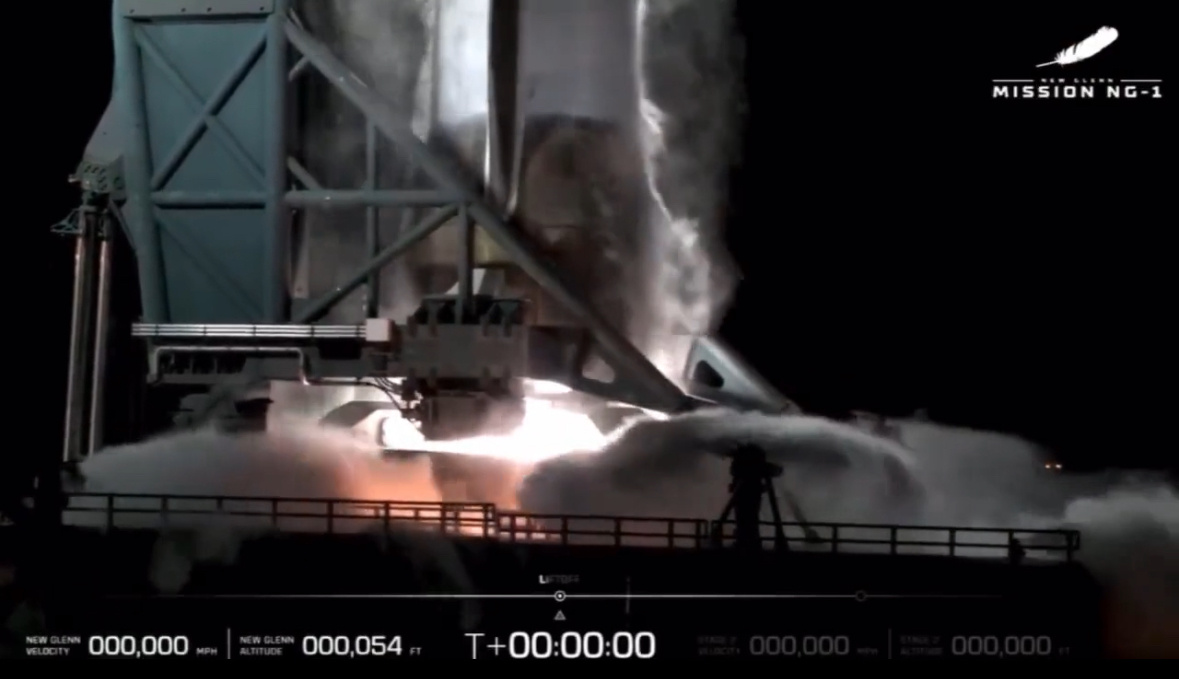 Blue Origin успешно запустила ракету New Glenn  