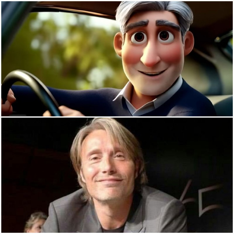 Персонаж «Беловежской пущи» и Мадс Миккельсен 