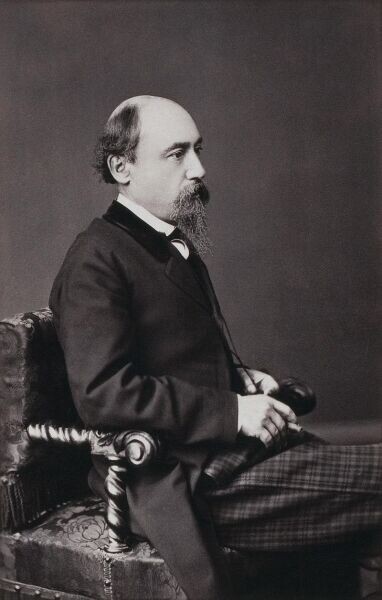    С. Л. Левицкий, фотопортрет Н. А. Некрасова Фото: общественное достояние