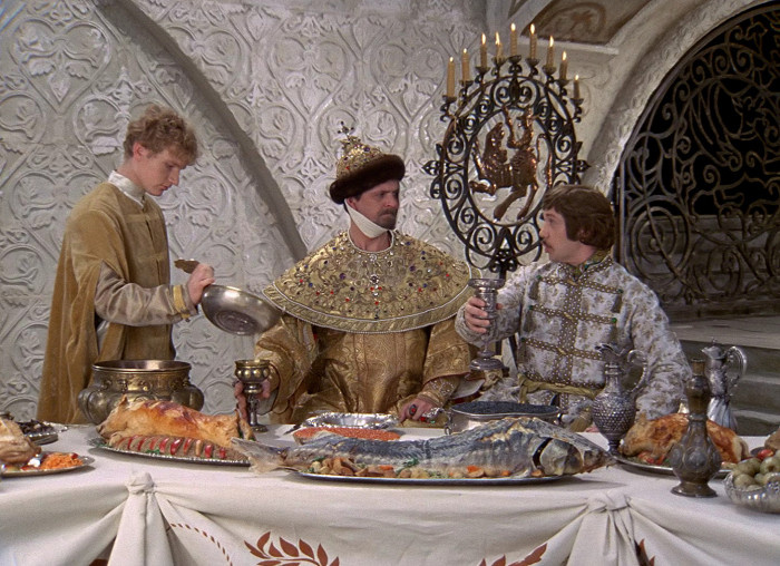 Кадр из кинофильма "Иван Васильевич меняет профессию" 1973 г.