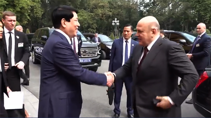    Визит Михаила Мишустина во Вьетнам совпал с несколькими юбилейными датами. Фото: Roman Naumov/URA.RU/Global Look Press