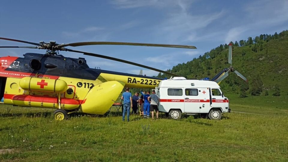    Санавиация. Источник: БУЗ РА «Центр медицины катастроф»