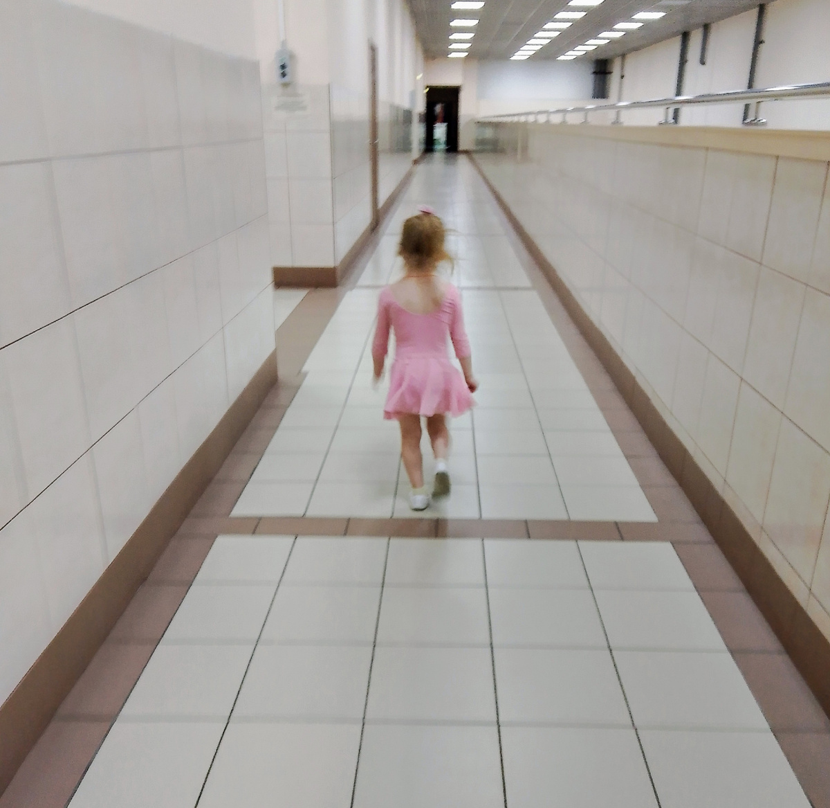 Пошла заниматься 