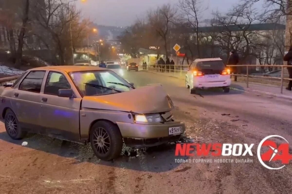   Авария во Владивостоке: четверо пострадавших, включая трёхлетнего ребенка