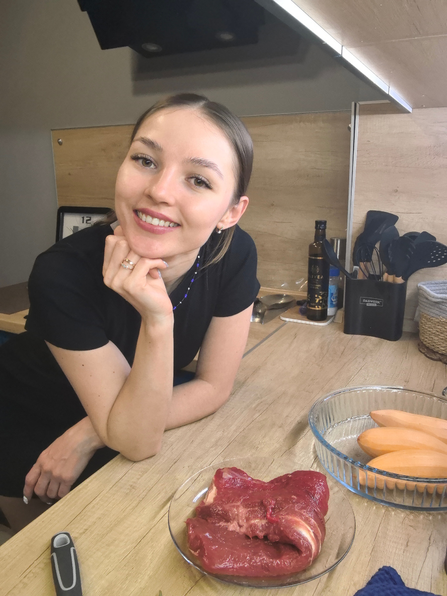 Говядина с овощами в духовке ( ты точно так не готовил)