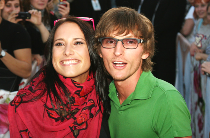 Павел Воля и Марика были одной из самых ярких пар начала нулевых. Фото: Pinterest