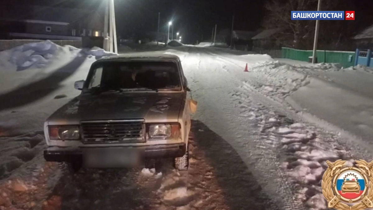    В Башкирии 21-летний водитель «семерки» сбил насмерть пешехода