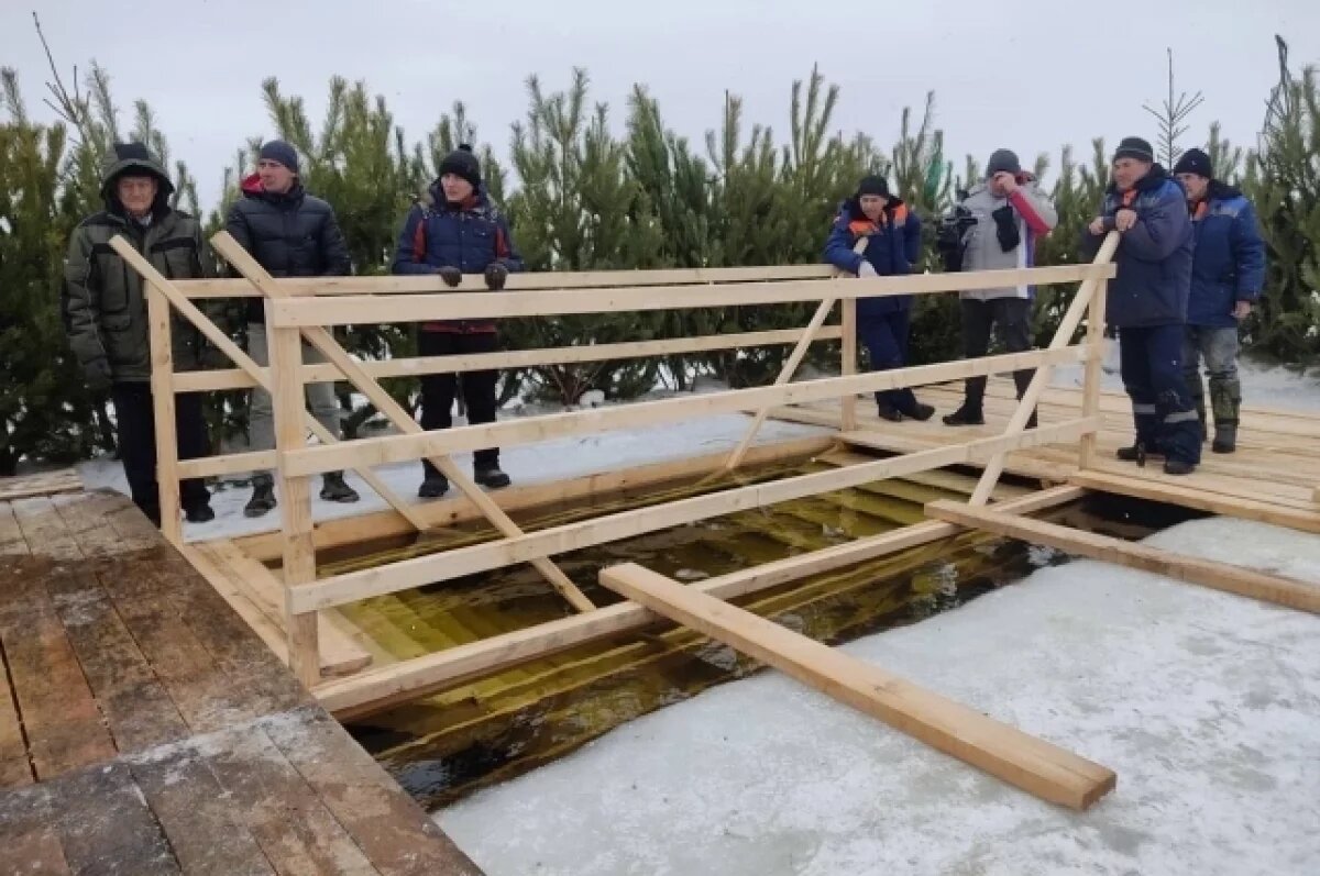    В Самаре на Крещение организуют одну иордань на Волге и 3 купели при храмах