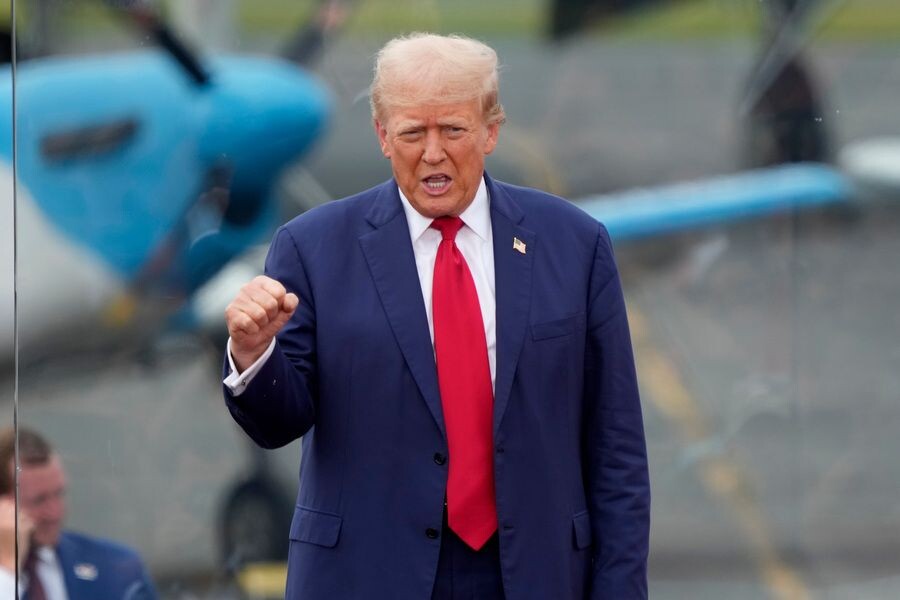    Избранный президент США Дональд Трамп / Источник: © Chuck Burton/AP/TASS