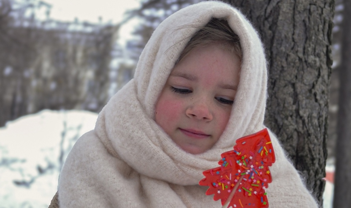 Фото: Работа «Морозное счастье» / Кристина Новикова