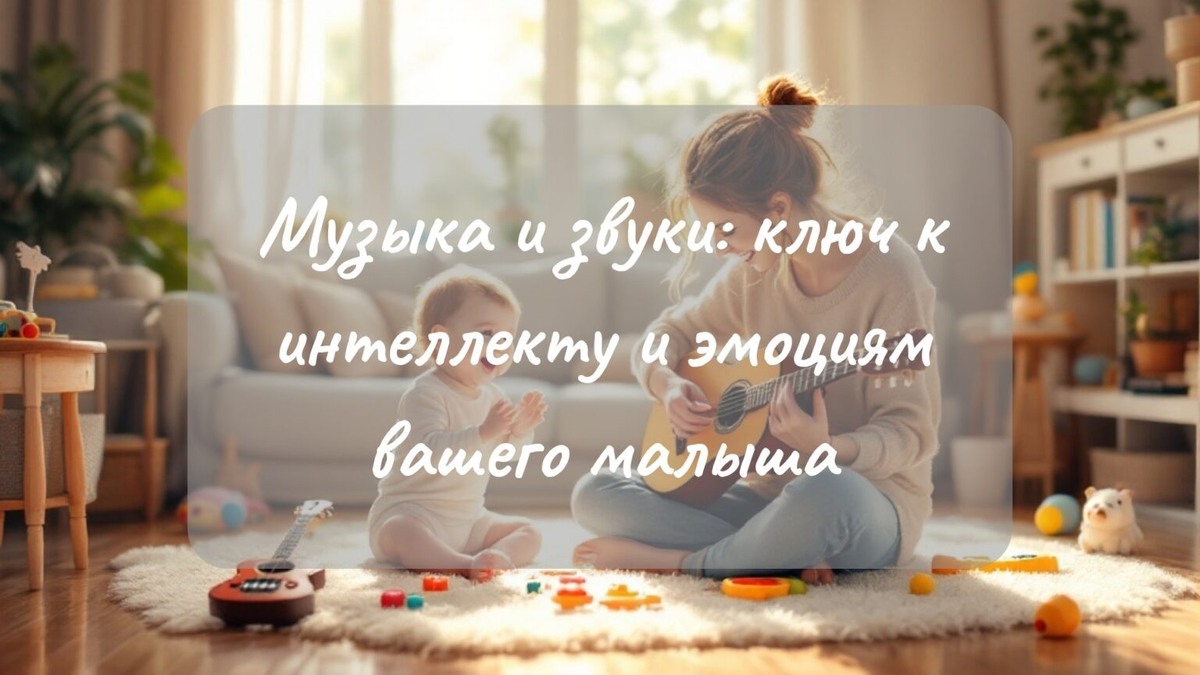    Как музыка и звуки помогают развивать интеллект и эмоции вашего малыша: практическое руководство для родителей admin