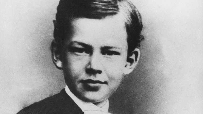 Российская империя. 1873 г. Константин Станиславский в детстве.