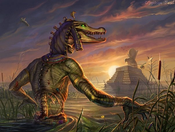 Old: Старая карточка жреца Огуна