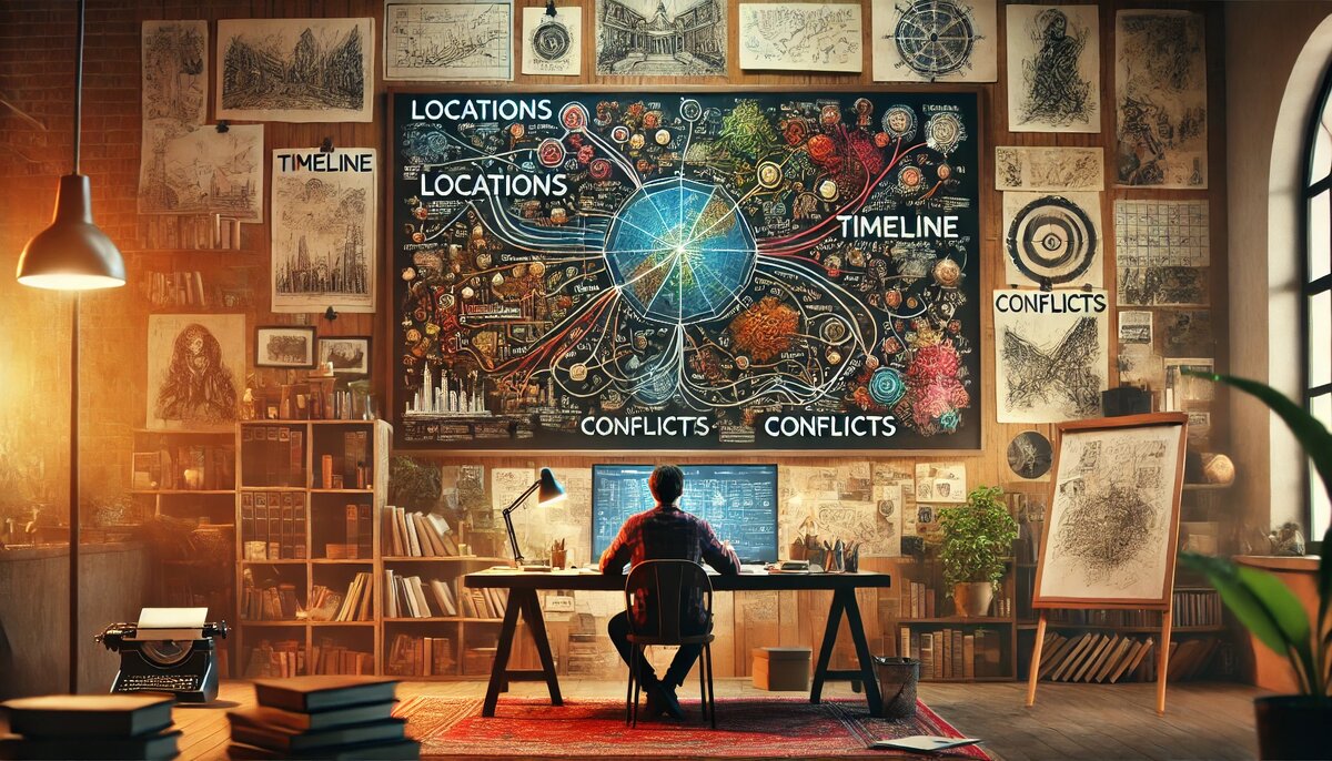 Как создать ментальную карту для проработки мира