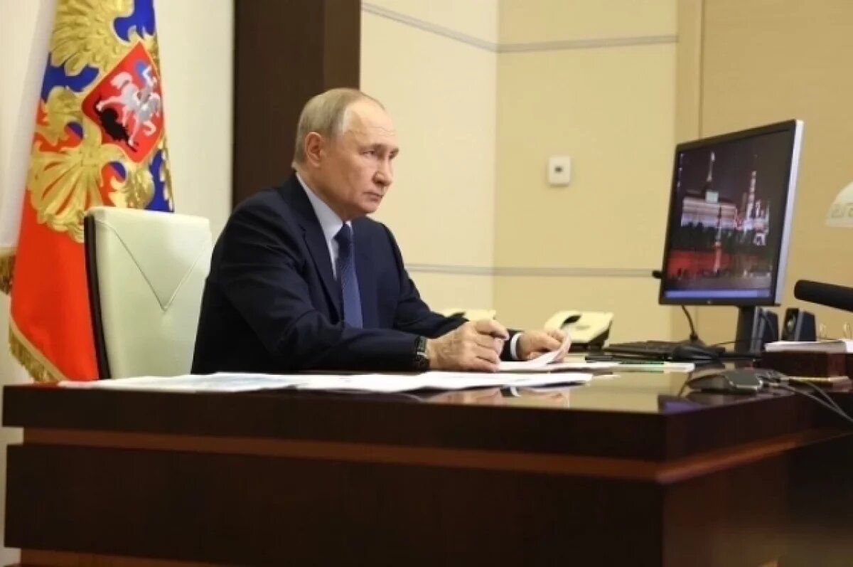    ВЦИОМ: Путину доверяют более 78% опрошенных россиян