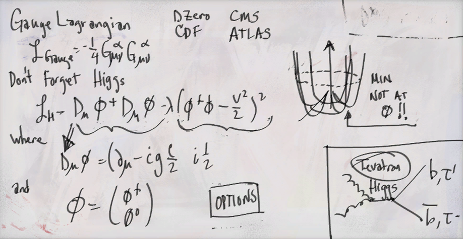     Маркерная доска из игры, оригинал которой можно найти в фотогалерее Фермилаба за авторством физика Дона Линкольна. Prey / Bethesda Softworks