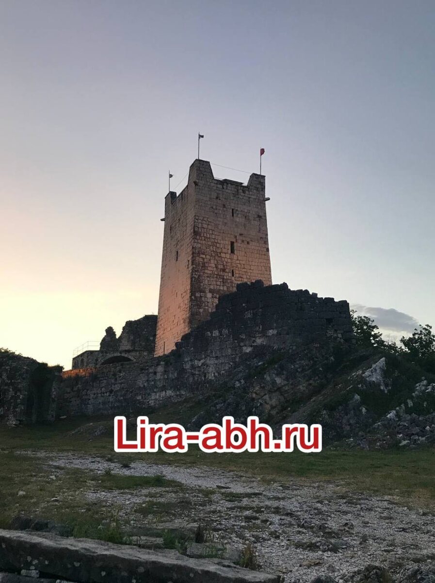 Анакопийская Крепость в Новом Афоне VII в. 