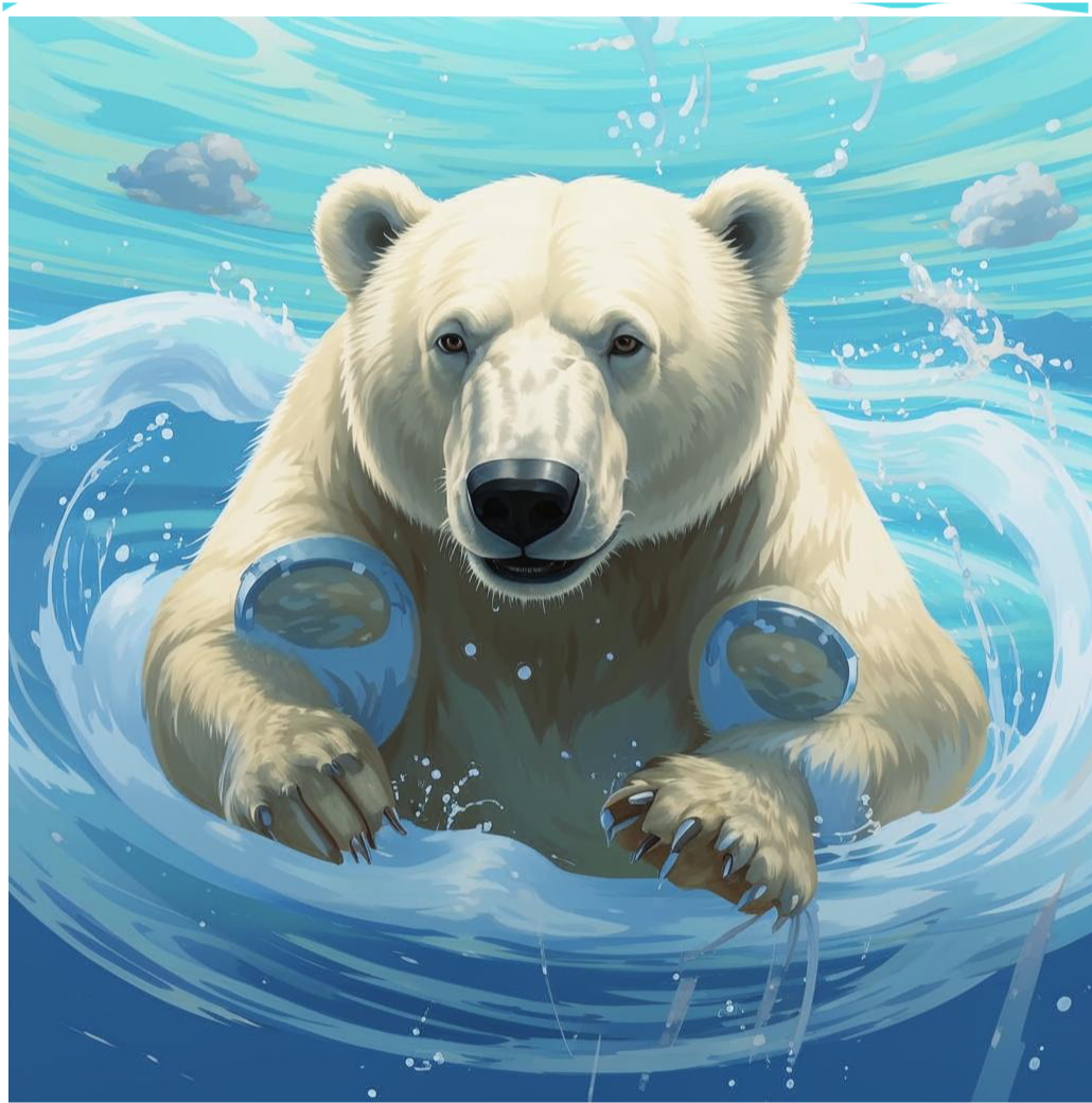 Суровые погодные условия и ледяные бури были не почем белым медведям, древним обитателям Арктики.