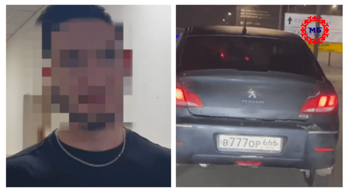 В Башкирии ГАИ пришлось гнаться за авто с «дьявольскими номерами»