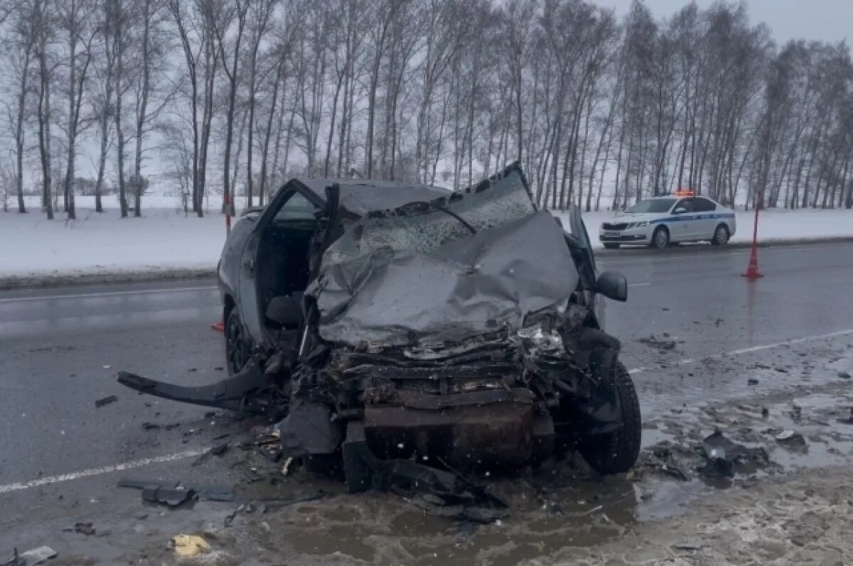    В Мокшанском районе под Пензой столкнулись две машины, погибло два человека